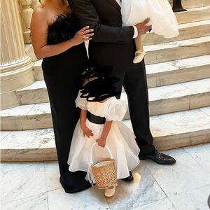 Doen White Kids Formal Dress